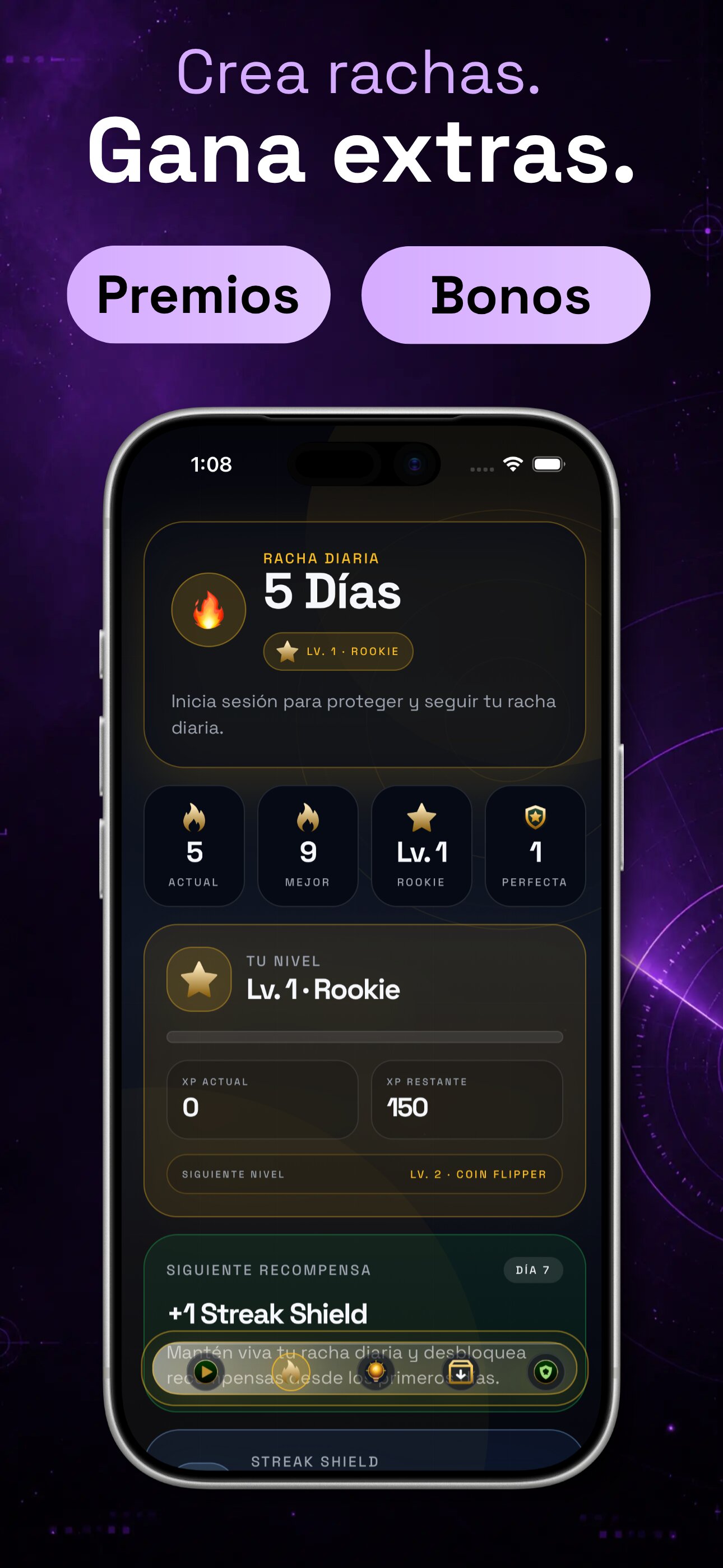 Captura de Lie or Legend juego diario de trivia para iPhone, iPad, teléfonos Android y tablets