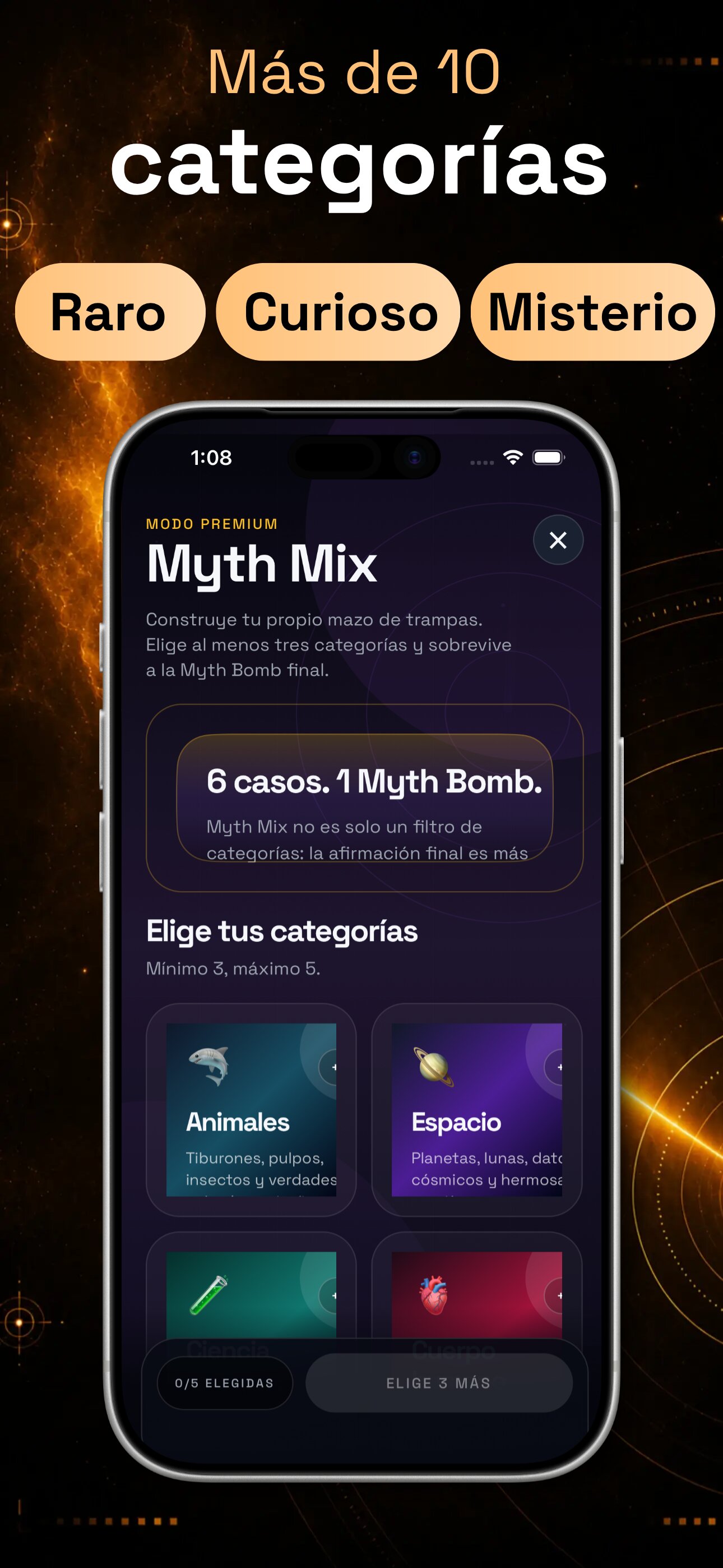 Captura de Lie or Legend juego diario de trivia para iPhone, iPad, teléfonos Android y tablets